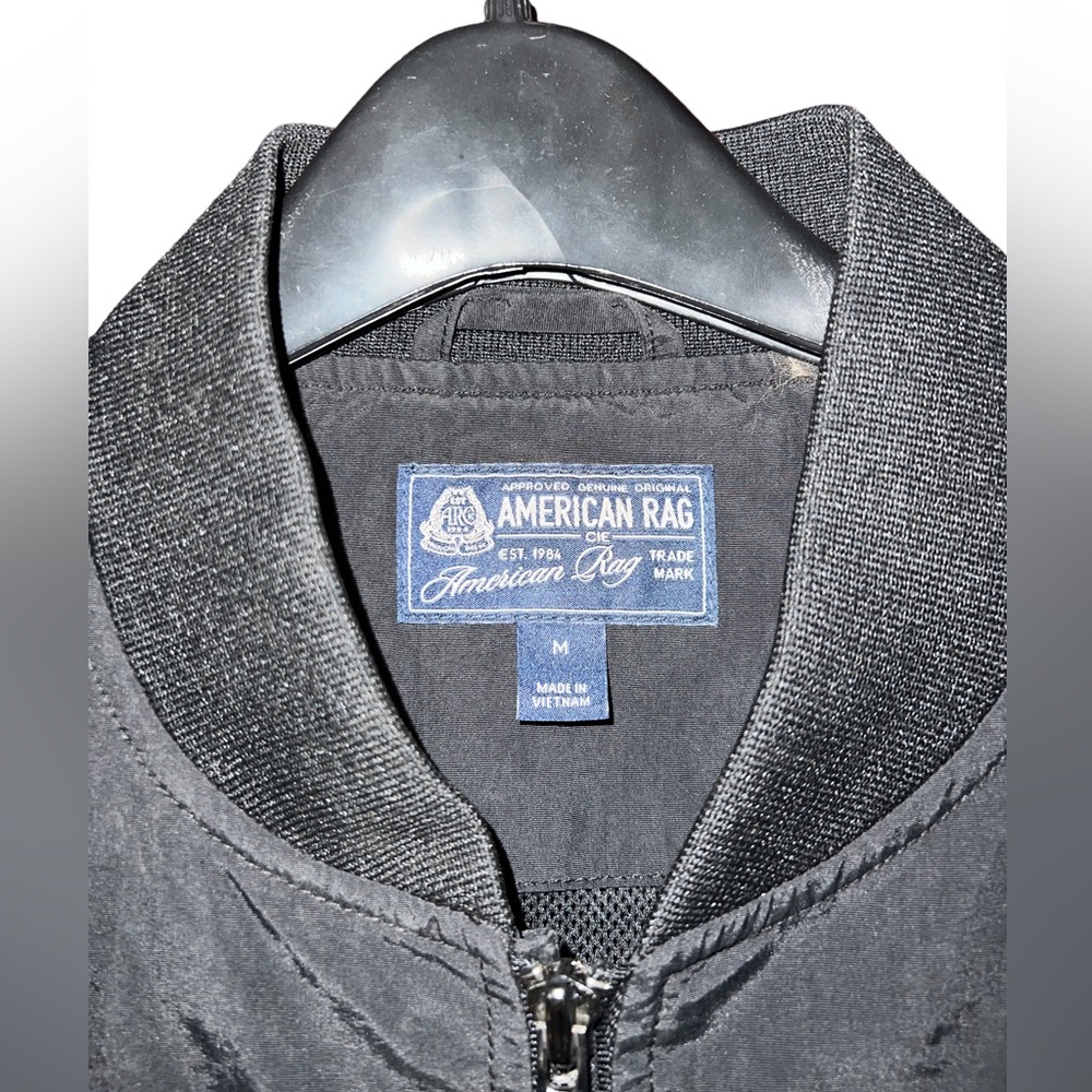 American Rag Men’s Black Jacket Medium - Picture 3 of 7